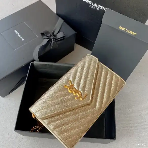 Repladies REP CASSANDRE WALLET YSL CHAIN MATELASSÉ 0526